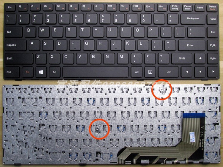 For new Lenovo ideapad 100-14iby 100-14 notebook keyboard