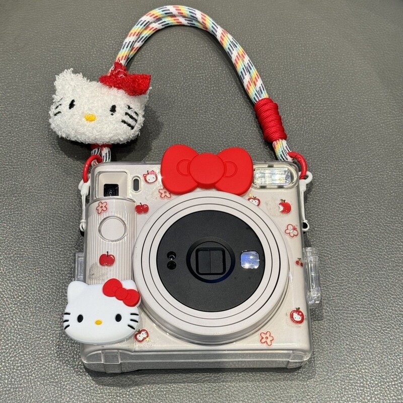 Polaroid Sq1 Special Transparent Shell Protective Case Sq1 Protective Case Cute Camera Bag Crossbody Strap Strong and Durable for Women