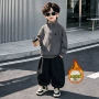 儿童立领秋冬季男童卫衣