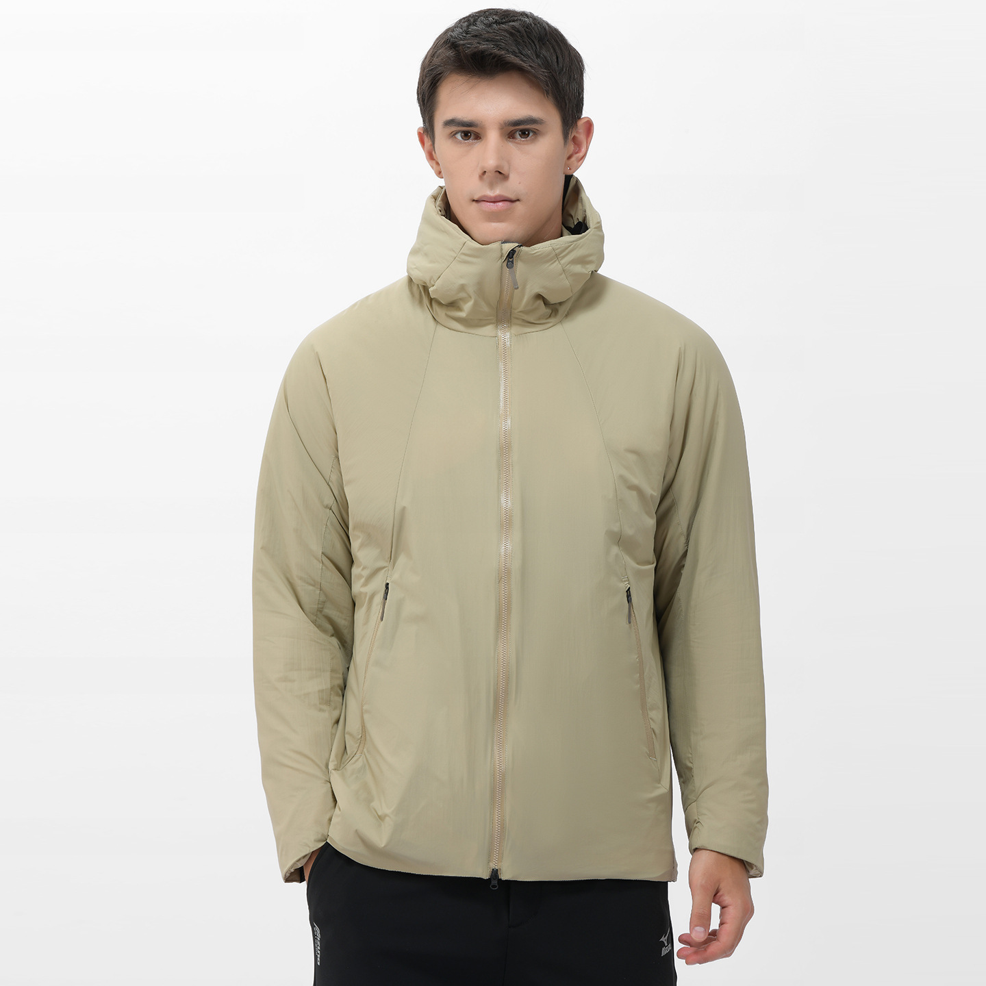 The same model of aviation technology cotton jacket for men and women, hooded, windproof, waterproof, ultra-light, warm, heat-retaining cotton coat