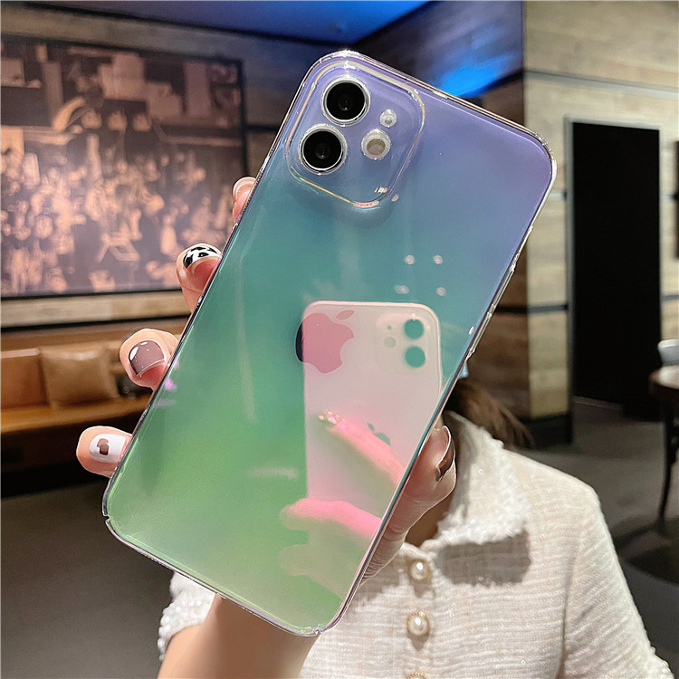 Étui De Téléphone Portable Laser Coloré Transparent En Gros Nihaojewelry display picture 7