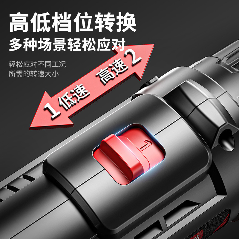 锂电钻工具箱套装家用多功能五金电工木工车载维修电动工具箱全套