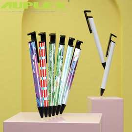 创意广告热转印升华圆珠笔印刷logo 商务个性礼品按压金属笔批发