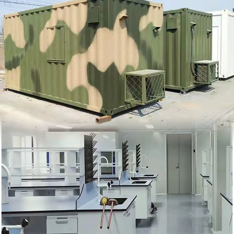 医院学校集装箱方舱移动集装箱实验室PCR方舱医院实验室移动实验