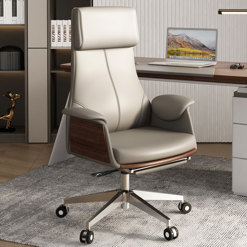 Computer Chair, Comfortable Sedentary Home Study Office Chair, Modern Simple Swivel Chair, Executive Chair, Ergonomic Boss Chair
