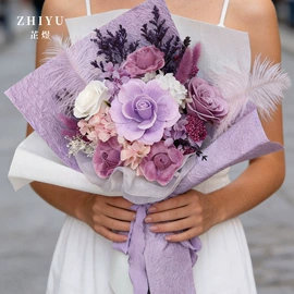 鲜花花艺制品;永生花;香皂花