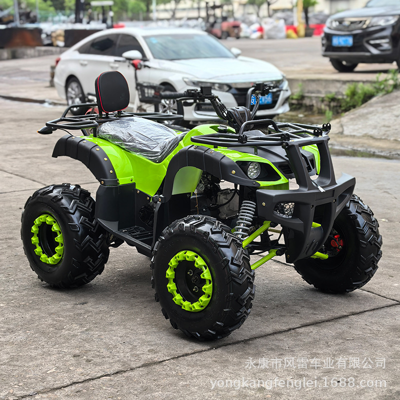 Cuatrimoto Todoterreno ATV Big Bull 200cc de Hierro y Plástico con Transmisión por Eje image 5