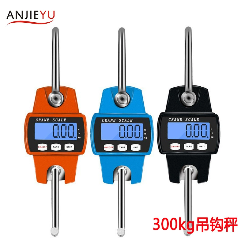 300 кг портативные крановые весы, промышленные весы, маленькие металлические крючковые весы, крючковые весы, сумка, цифровые весы, пружинные весы