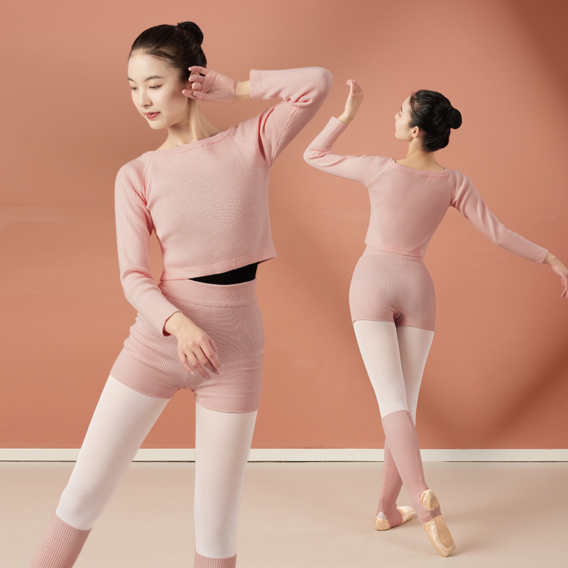 Dance Sweater Winter New Body Exercise Gymnastics Ballet Art Test Teachers Dance Clothing Warm Adult Top