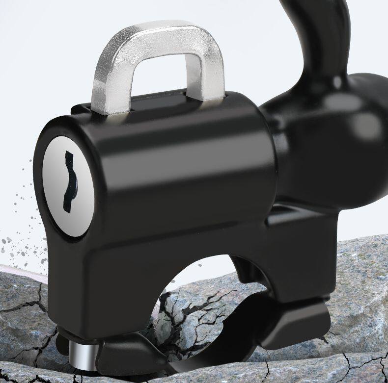 Electric Vehicle Helmet Lock, Electric Vehicle Motorcycle Safety Helmet Key Hook, Fixed Lock Buckle, Universal Hat Lock