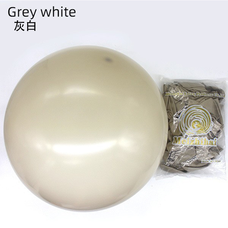 Meizhihai globo de 18 pulgadas engrosada globo de látex fiesta de cumpleaños decoración de la habitación de la boda diseño de la escena suministros de la boda