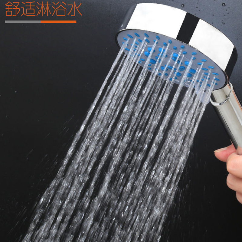 Simple five-speed adjustable shower head for bathroom, hand-held shower head set, shower head wholesale Application Scenario