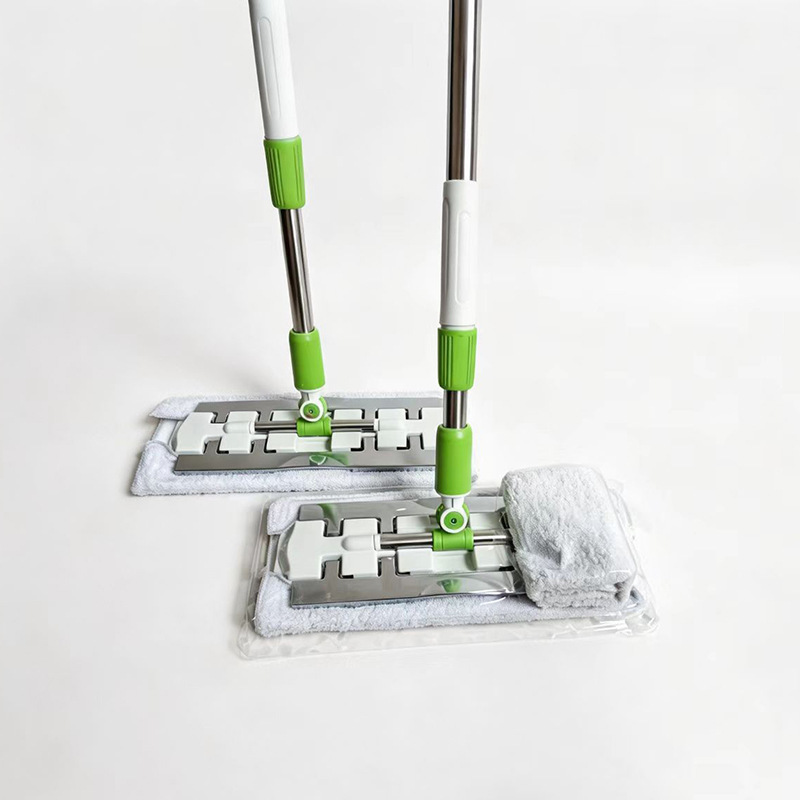 Factory Direct Sales Wooden Floor Flat Mop Household Mop Flat Mop Replaceable Fiber Mop Factory Direct Sales Wooden Floor Flat Mop Household Mop Flat Mop Replaceable Fiber Mop