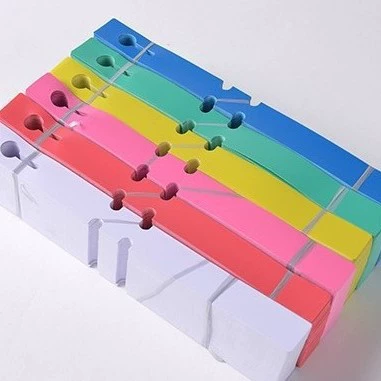 Садоводство кольцо Крышка этикетки кольцо водонепроницаемый знак рассады Орхидея цветок знак ПВХ тег