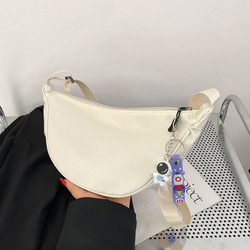 (2개) 슈퍼 좋은 크로스 바디 백 여성의 새로운 어깨 가방 트렌디 한 틈새 여성 가방 캐주얼 가방 스포츠 가방 캔버스 가방 만두 백