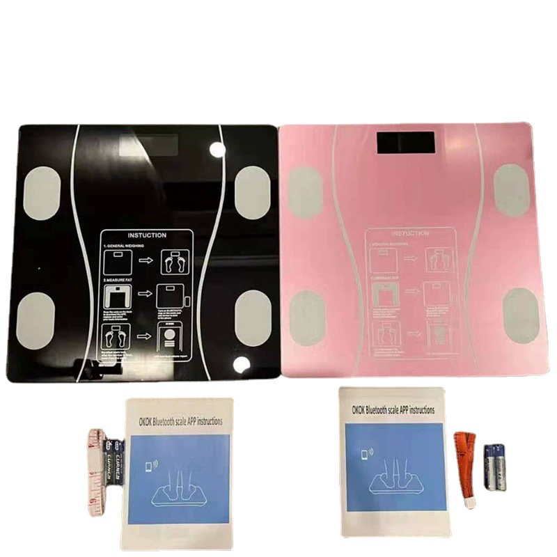 Завод прямых весы Bluetooth весы тела весы здоровья весы тела весы 180 кг черный белый розовый