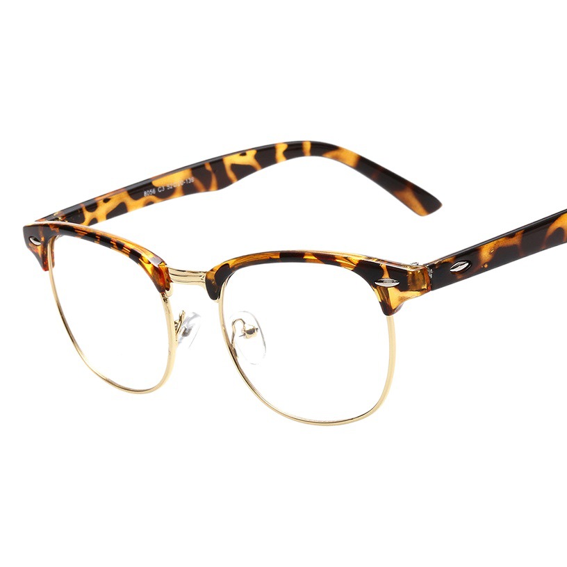 Nueva celebridad en línea mismo estilo gafas lisas caja retro gafas marco 8056 hombres y mujeres mismo estilo gafas lisas al por mayor