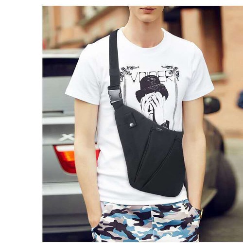 Outdoor tactical backpack, outdoor camouflage unisex sports backpack, men's multi-functional crossbody chest bag, cycling and fly fishing bag