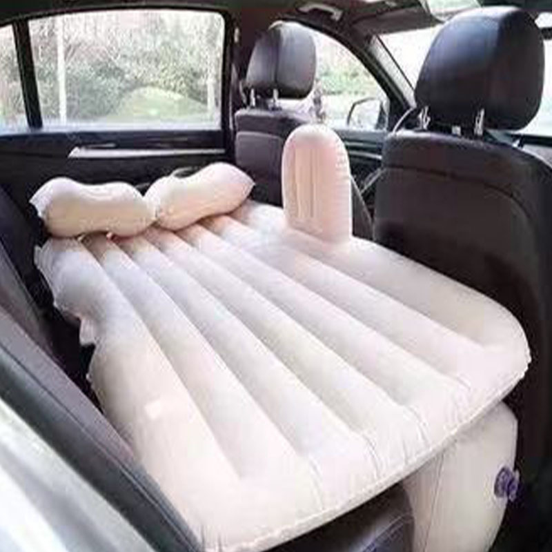 Fuente de la fábrica suministros interiores coche plegable cama inflable flocado coche colchón inflable SUV viaje cama inflable