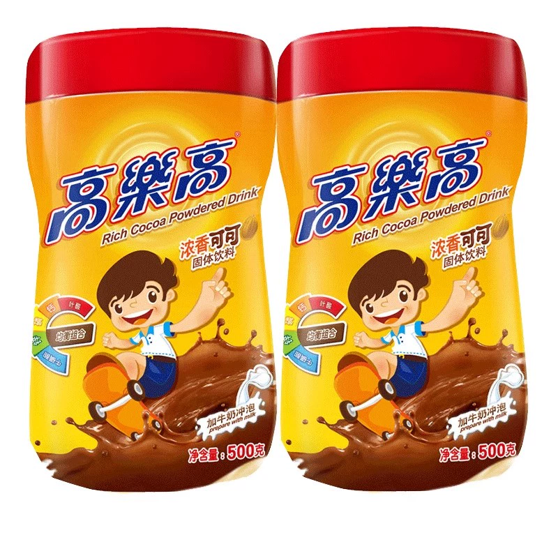 High-Lego cocoa powder 500g solid drink hot chocolate coco rich flavor instant nutritious breakfast commercial wholesale