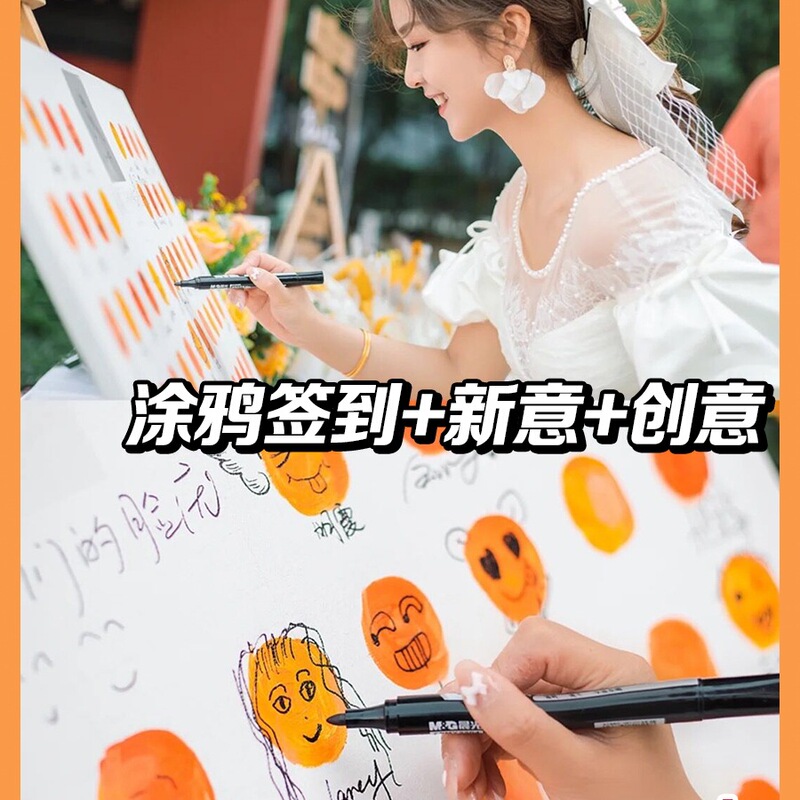 Sign-In Tree Signature Book, Annual Meeting, Team Building, Birthday Signature Wall, Graduation Season Photo Frame, School Opening Cloth