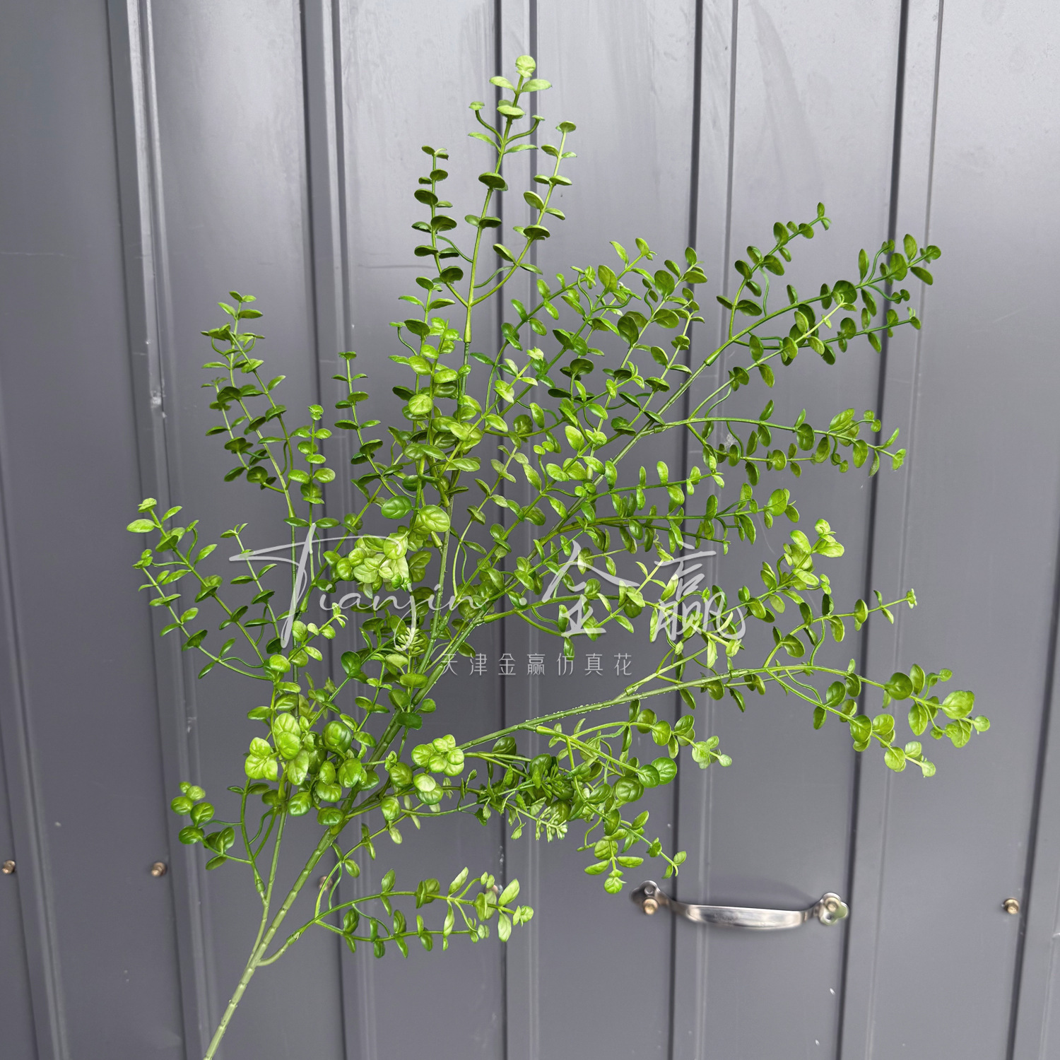 Boda Mori Simulación de flores y plantas verdes Pico de bambú Hierba Simulación de plantas verdes de invierno espárragos Plantas de simulación Escenografía de plantas verdes falsas