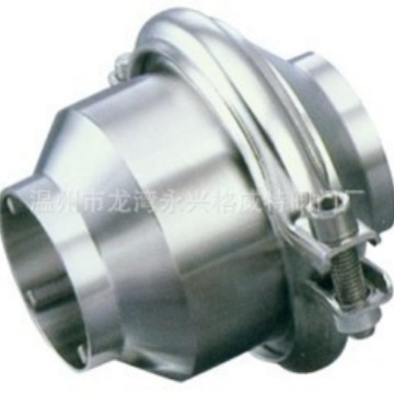 供应不锈钢卫生级焊接止回阀  焊接单向阀 卫生级阀门