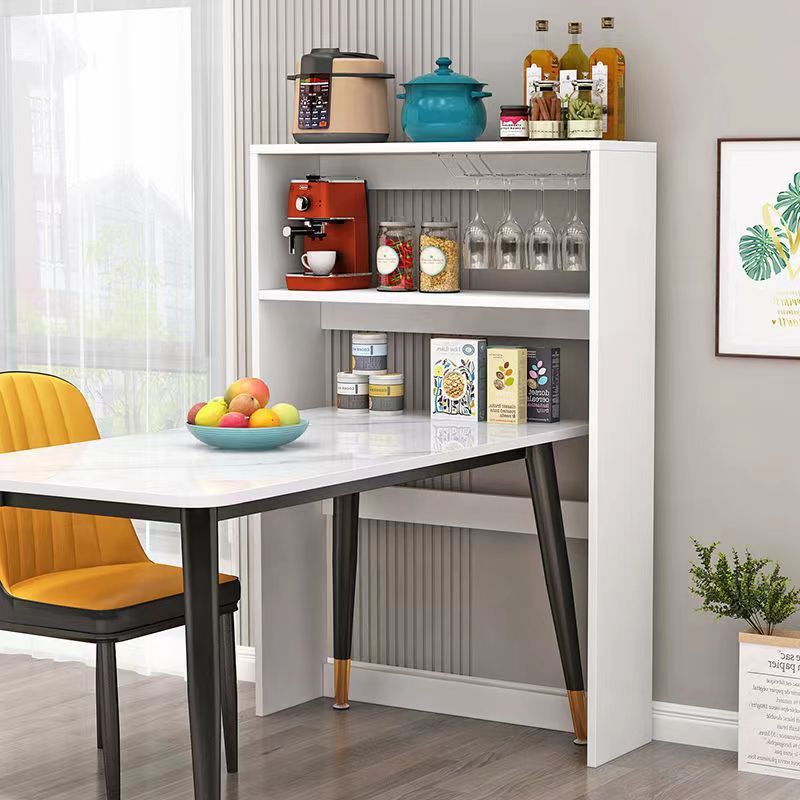 Side Storage Rack for Dining Table, Sideboard, Narrow Cabinet, Snack and Sundry Storage Rack, Expandable Storage Rack on the Table