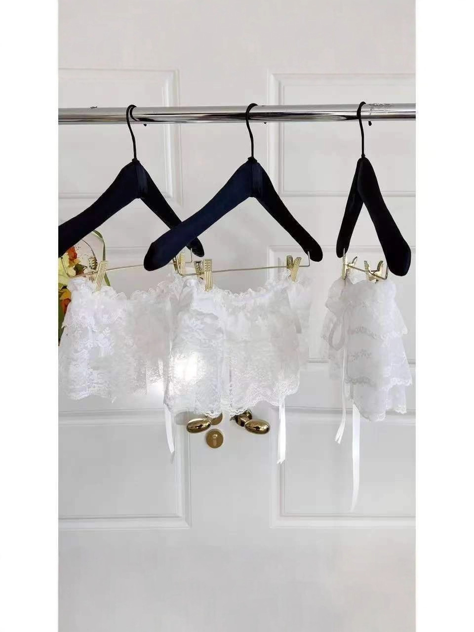 Heavy-Duty Ballet-Style Fashionable Lace-Up Small Skirt with Bowknot Layered Skirt for Women, Korean Spring and Summer 5