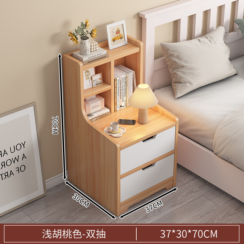 Mesa de cabecera simple y moderna cabecera multicapa de almacenamiento armario especial simple y multifuncional de ensamblaje de dormitorio cabecera de cama