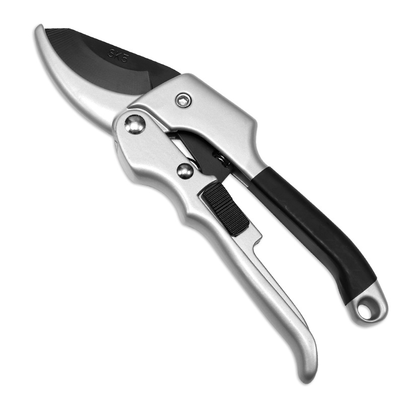 阳江厂家现货SK5花园园艺剪刀 高碳钢特氟龙粗枝剪刀 修枝剪刀