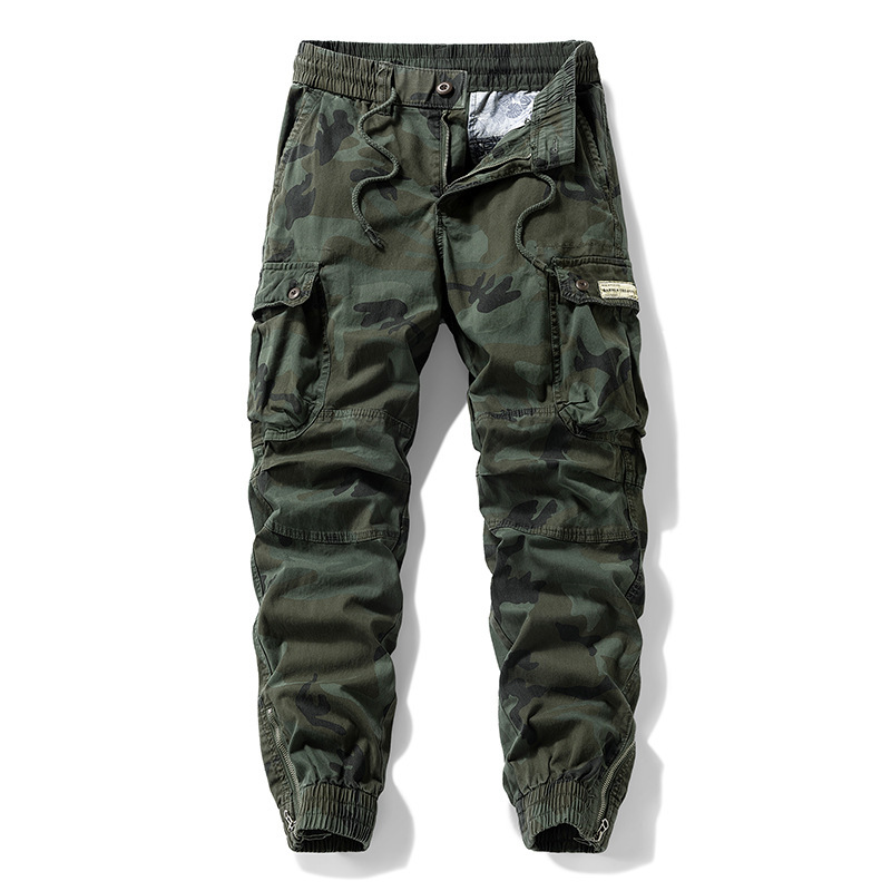 Cross-Border Camouflage Cargo Pants for Men, Jogger-Style Loose Outdoor Sports Casual Pants A-518 Military Training Clothing Cross-Border Camouflage Cargo Pants for Men, Jogger-Style Loose Outdoor Sports Casual Pants A-518 Military Training Clothing