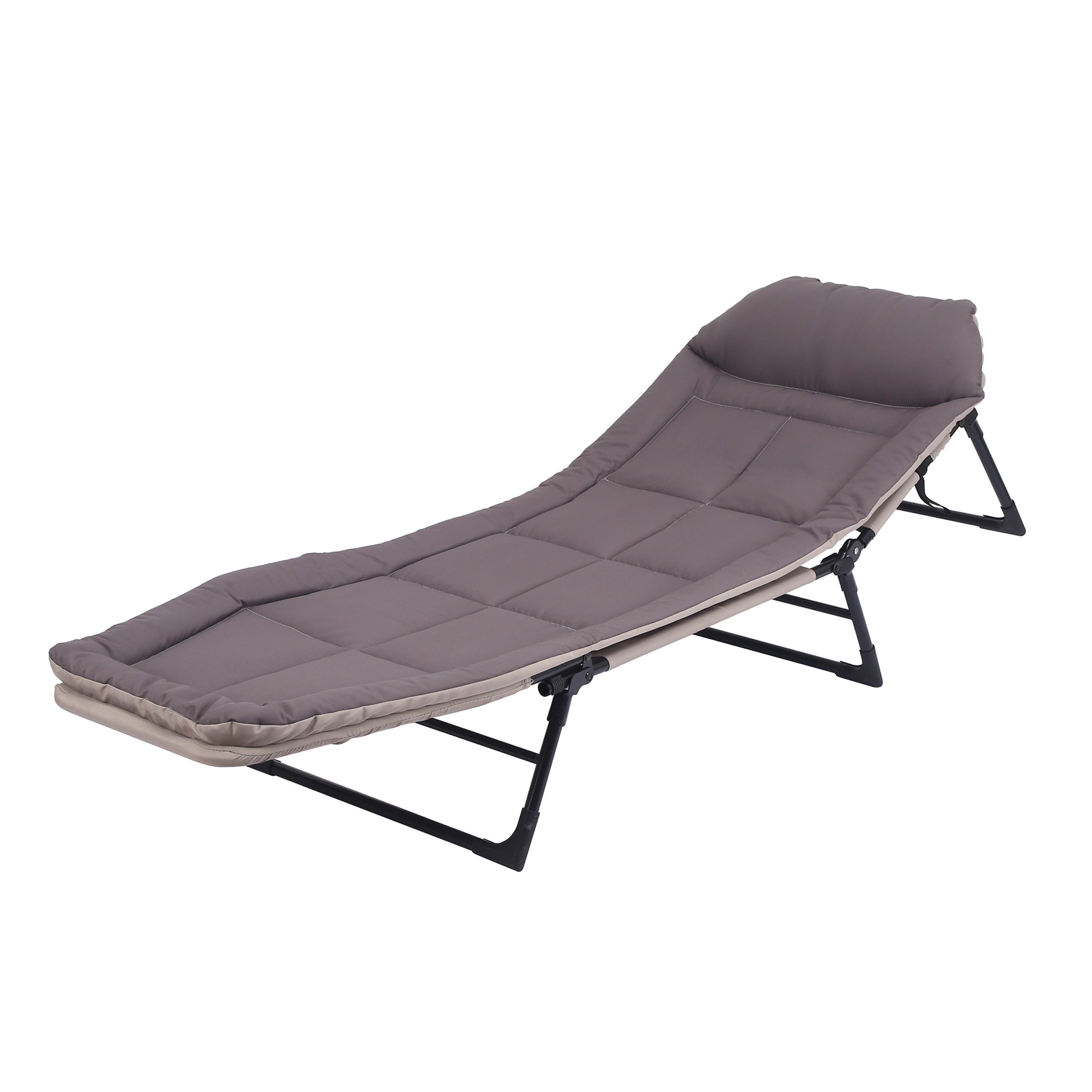 Nueva cama plegable de ocio, almuerzo individual, cama plegable al aire libre, cama plegable para el hogar, cómoda y portátil, cama de marcha americana al por mayor