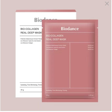 Moisturizing collagen, gel, face mask