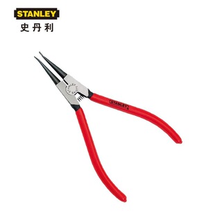Stanley Straight-Mouth Shaft Retaining Ring Pliers 7inch Circlip Pliers 84-271-22 Durable Shaft Pliers for Disassembly