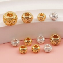 18K�~僽�߱�ɫ��ʯ�U����A�θ���diy�ֹ�ˮ�������Ʒ���