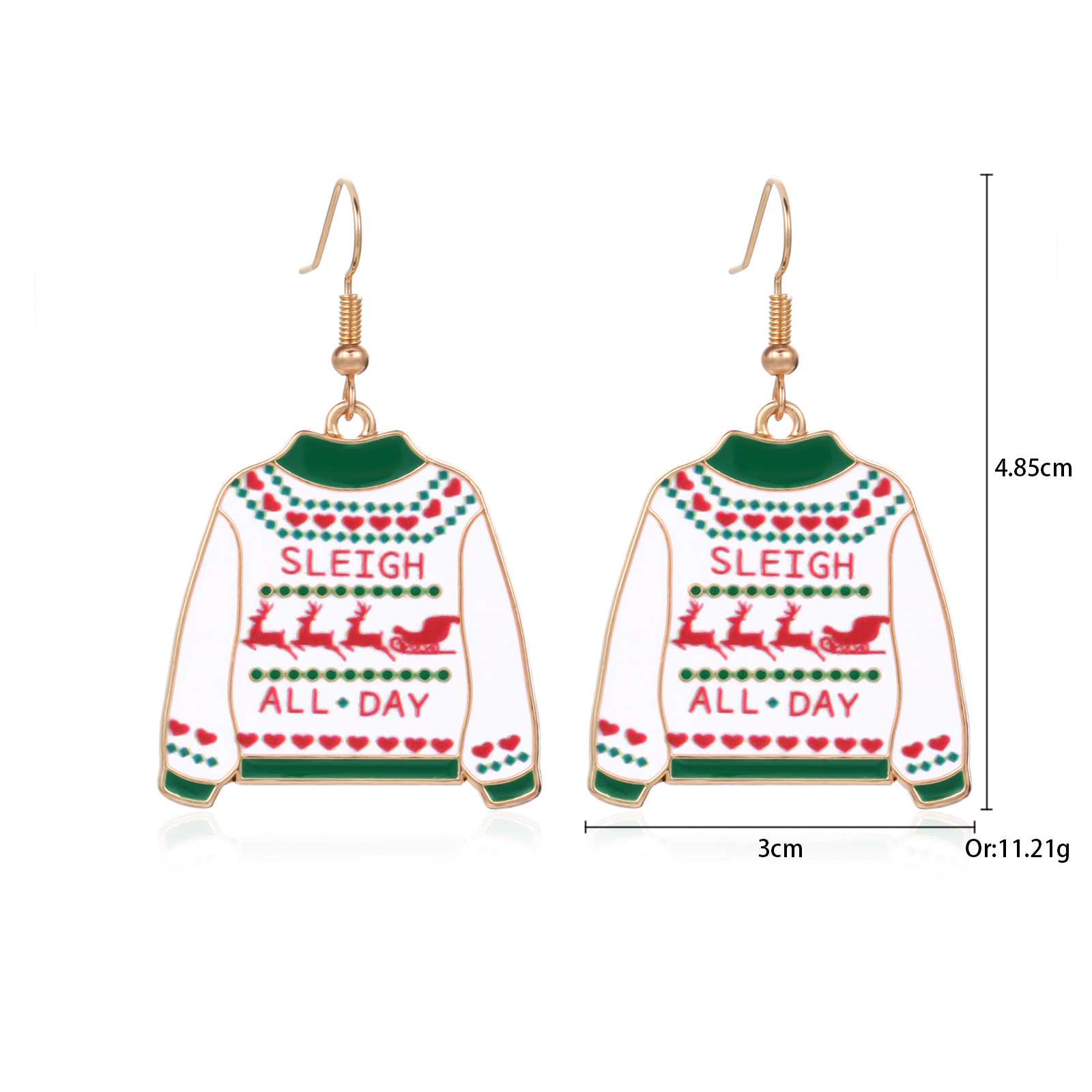 4. Clothes earrings