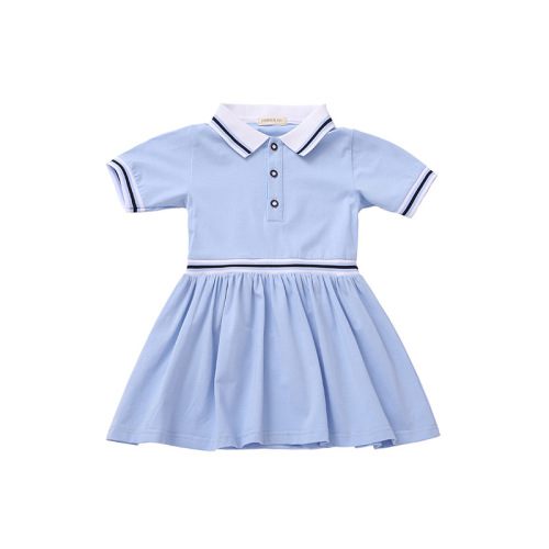 Preschool summer uniform graduation photos clothing English style children's class set primary school uniform summer pure cotton