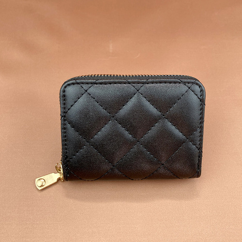 New square embroidered accordion 9-card case fashionable short money clip minority design card storage bag card holder