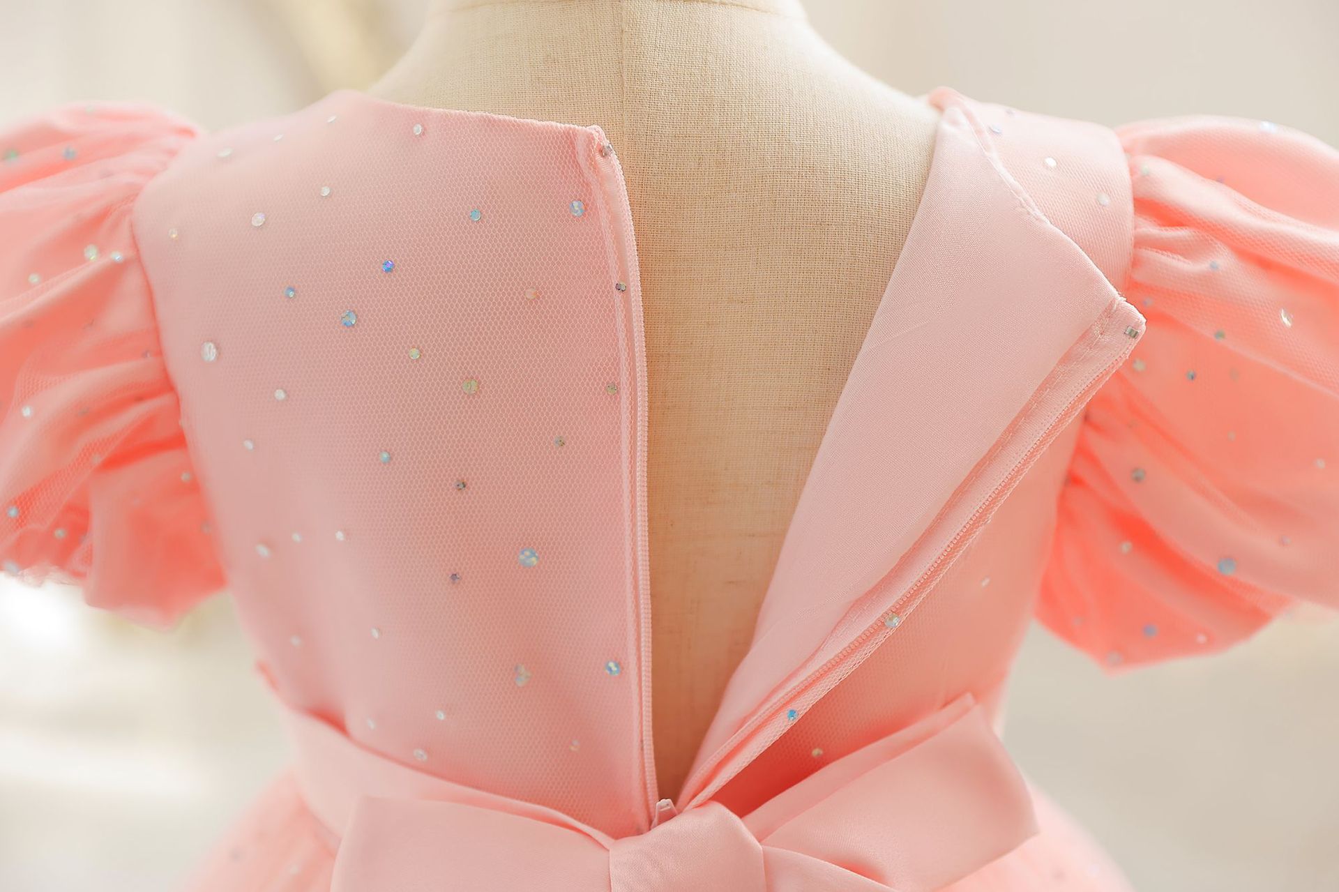 Blumenkind Kleid Kind Prinzessin Kleid Pompadour Kleid Mädchen ein Jahr alt Kind Rock Klammer_voghion.com