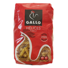 スペイン輸入 GALLO ガロネジ型ストレートパスタ マカロニ 450g