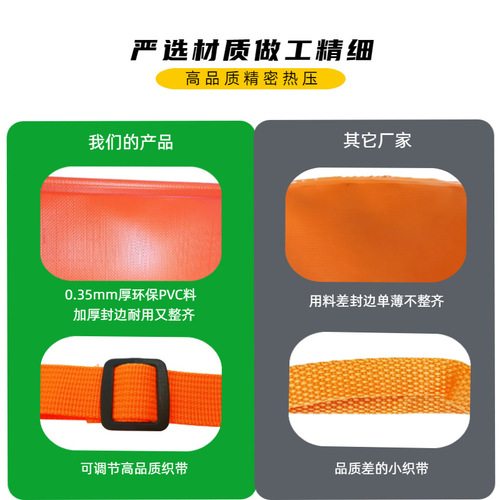 Source manufacturer thickened double air bag safety swimming float follower buoy life-saving ball double air bag swimming float