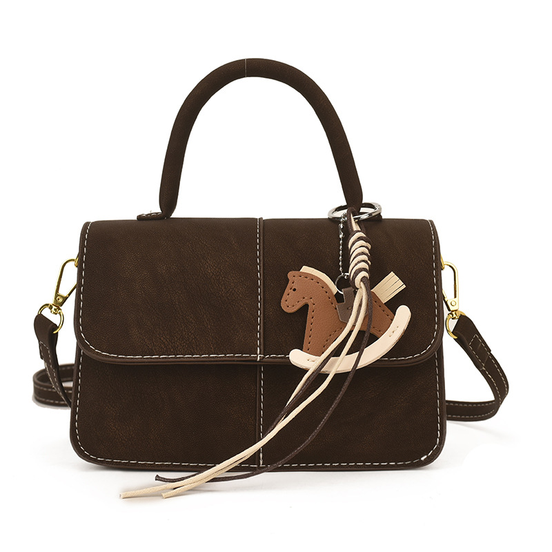 Bolso retro mate 2026 nuevo nicho Zhong viaje bolso de hombro bolso de mochila universal bolso de moda empalmado bolso