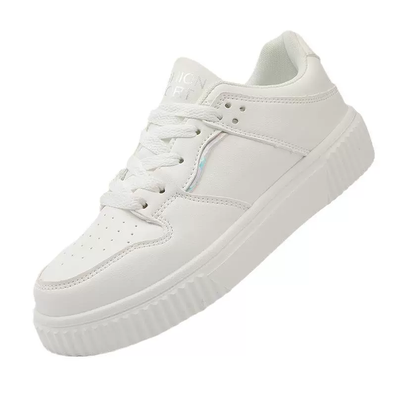 Trend white shoes, universal casual footwear, sneakers