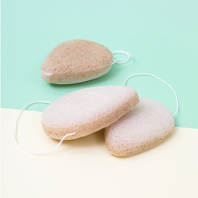 Walnut Conjac, lavabo facial, esponja facial, exfoliación facial, limpieza profunda, lavabo facial al por mayor.