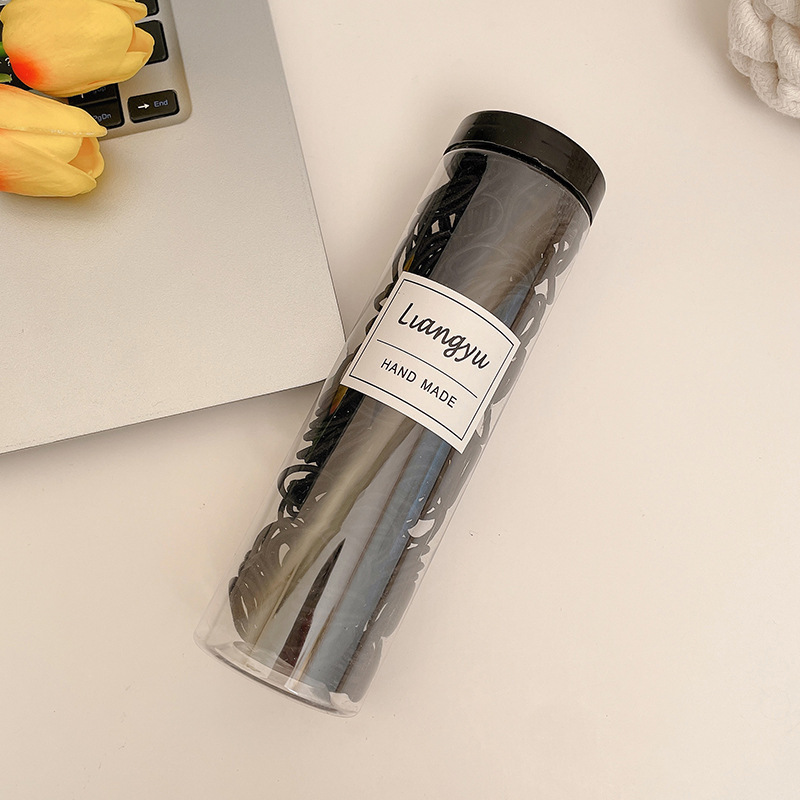 Anillo de cabello de color caramelo para niños no daña correa de cabello bebé cuerda de cabello niñas lindas cubiertas de cabello de cuero de pimples