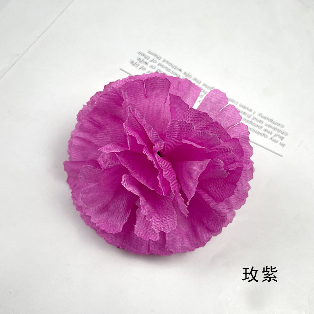 Simulación de la cabeza de la flor de clave grande ingeniería de calendula paisajismo sala de bodas del día del maestro material DIY decoración de pastel
