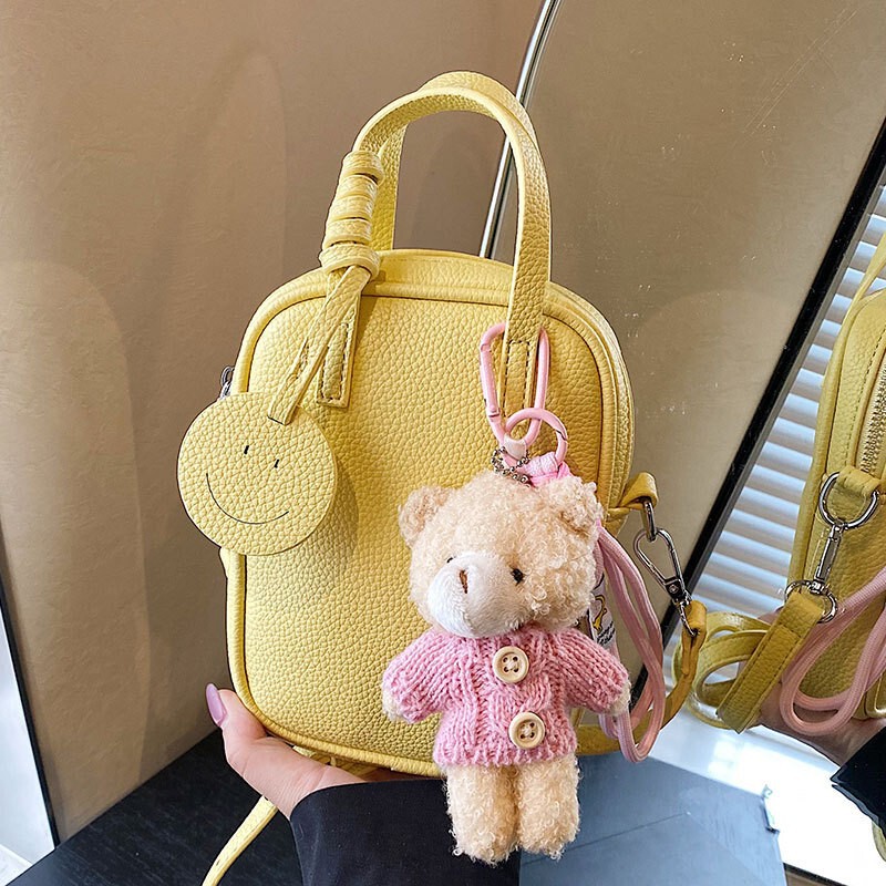 Cross-Border Korean Style Dopamine Trendy Mobile Phone Bag for Women 2026 New Versatile Texture Small Fresh Shoulder Crossbody Bag