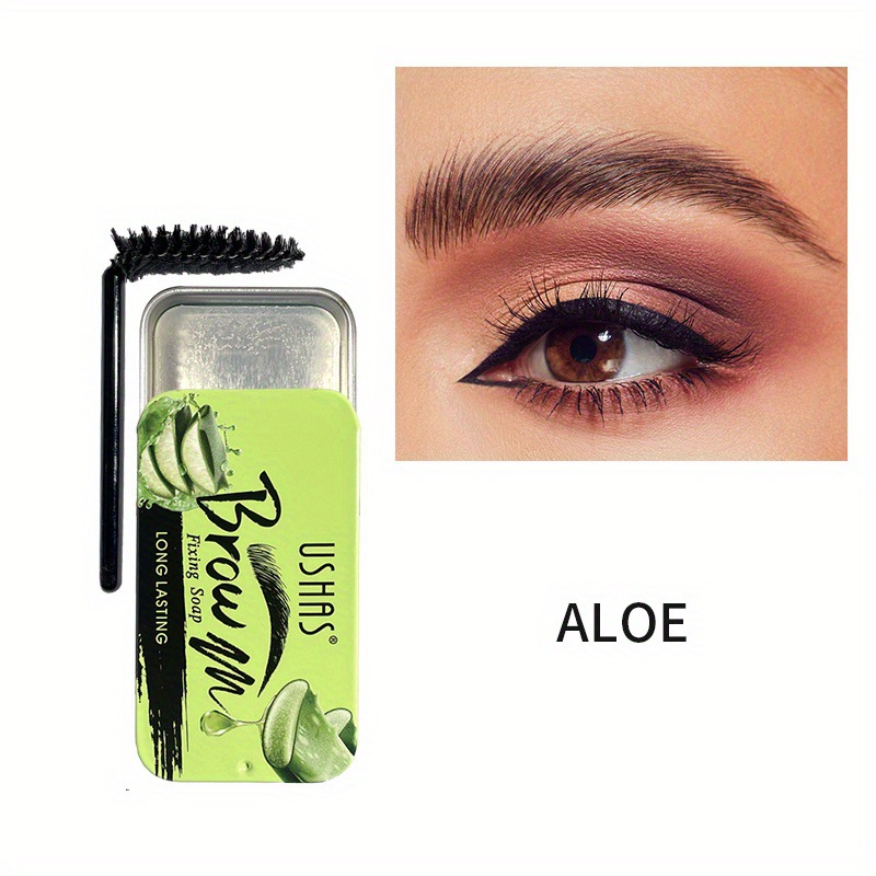 USHAS punto transfronterizo venta caliente 3 tipos de crema de maquillaje de cejas fragantes crema de gel EB022