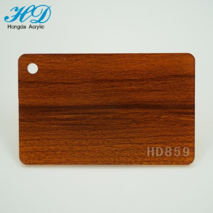 【厂家直销】特殊亚克力木纹板  仿木纹装饰优质PMMA有机玻璃板